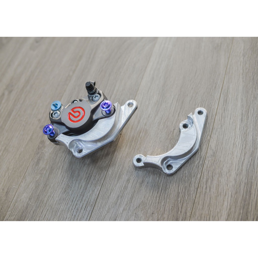 PAD PHANH BREMBO / Nissin 2 Pits đối xứng. Pad phanh CNC Nguyên Khối Chắc Chắn, MSX đi đĩa 220mm