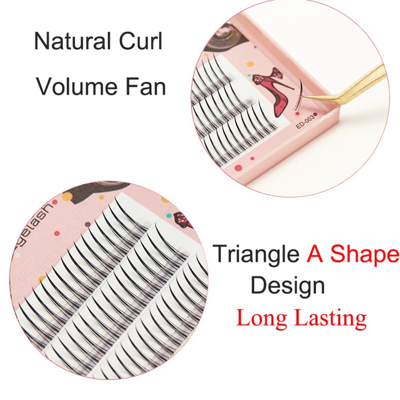 [Hàng mới về] Lông mi giả cong dày tự nhiên 0.07 mm 8mm-12mm chuyên nghiệp chất lượng cao