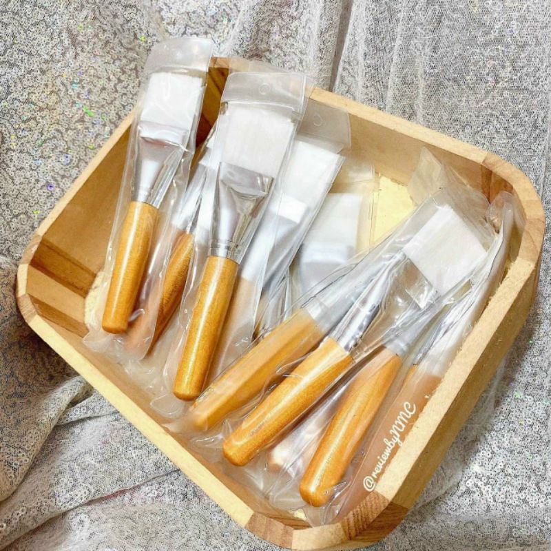 Cọ quét mặt nạ Cán Gỗ Cao Cấp