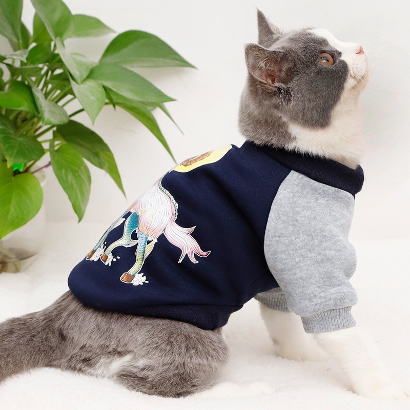 Áo cho chó mèo vải len lông cừu nhiều mẫu cute