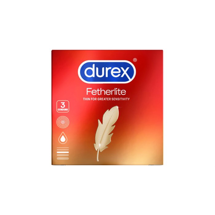 Bao Cao Su Fetherlite Durex Hộp 3S (New)