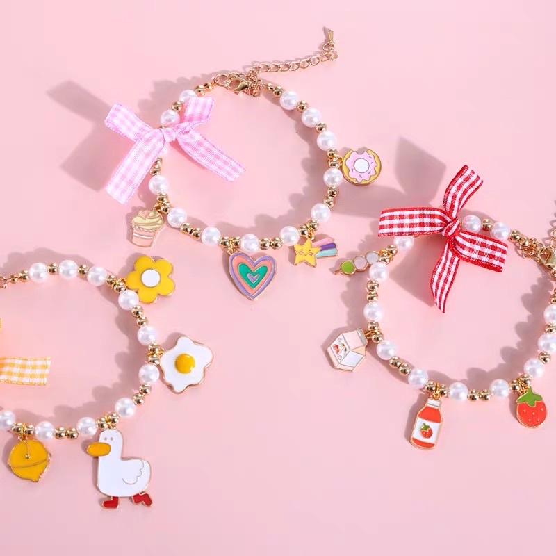 Vòng cổ chó mèo với chiếc charm nhỏ xinh BECHON V178