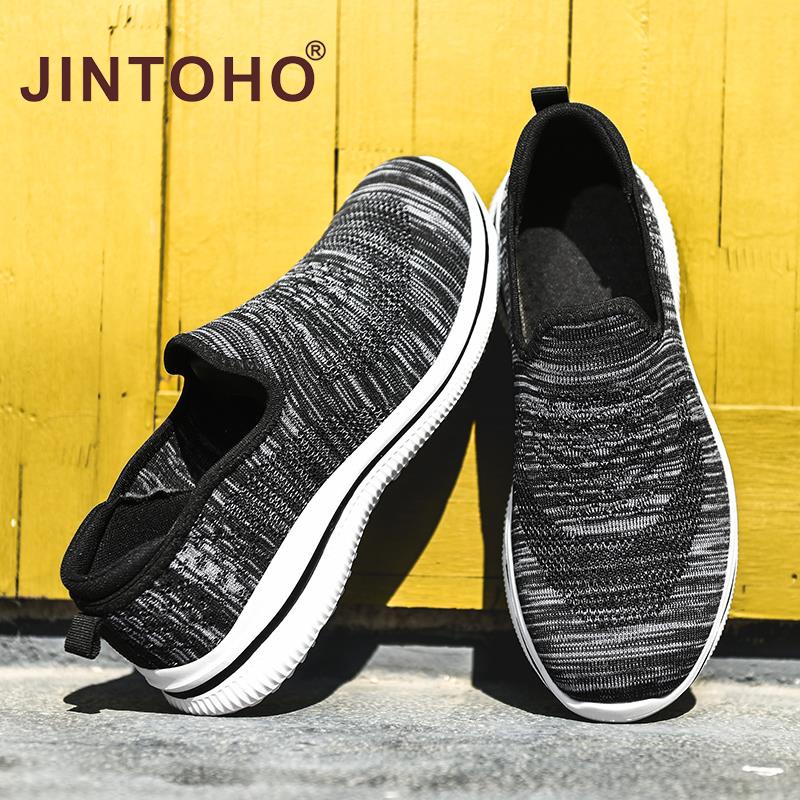 Giày Lười Phối Lưới Thoáng Khí Thời Trang Mùa Hè Cho Nam Có Size Lớn 48