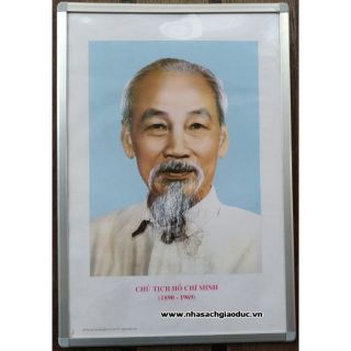 Khung Ảnh Bác Hồ - Viền Nhôm