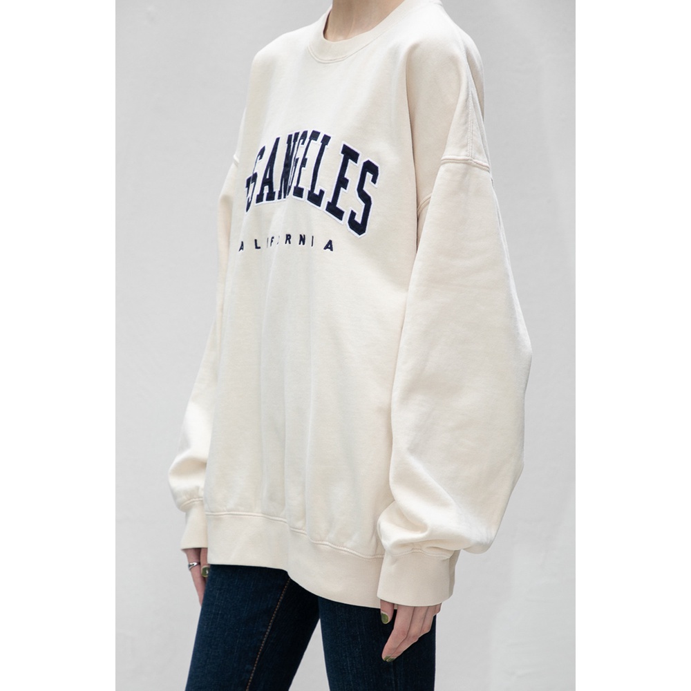 Áo nỉ cổ tròn Los Angeles / New York sweatshirt