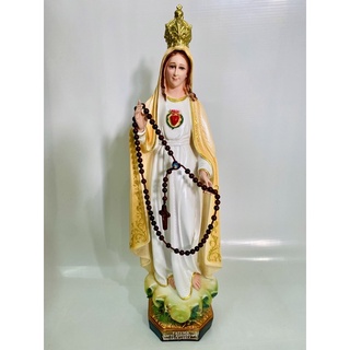 Tượng công giáo - Tượng Đức Mẹ Fatima kỷ niệm 100 năm cao 58cm