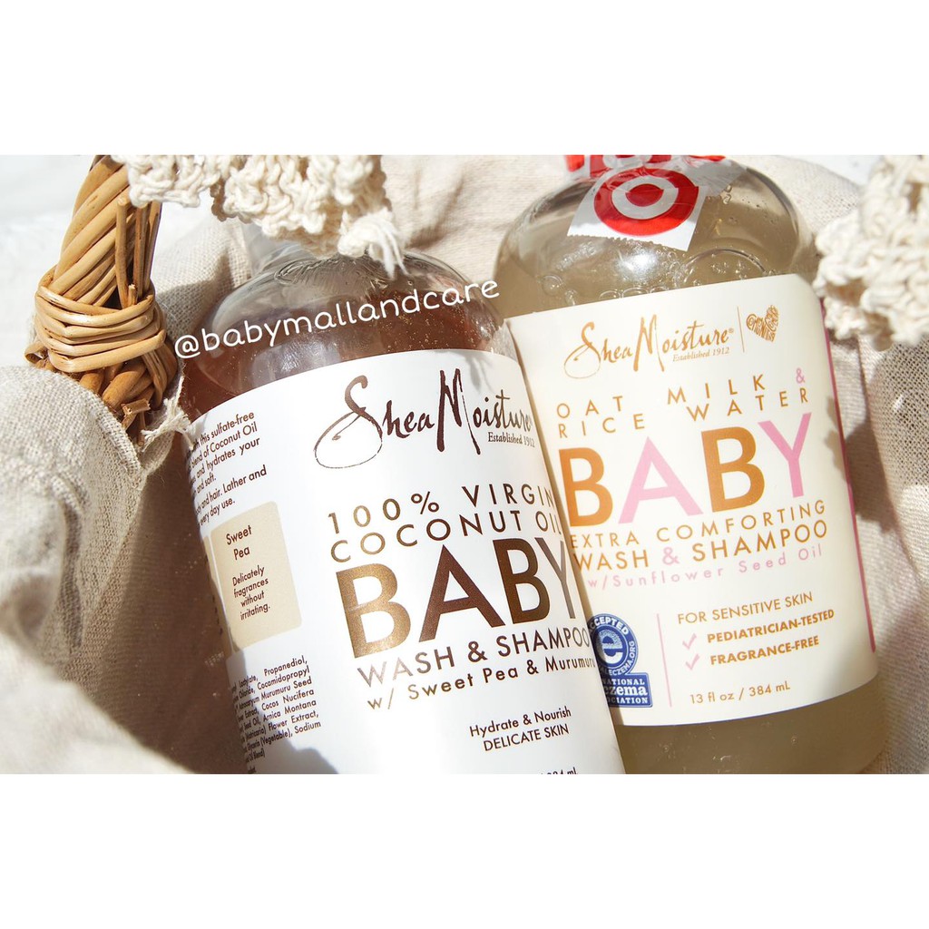BỘ TẮM GỘI DƯỠNG DA TOÀN THÂN SHEA MOISTURE