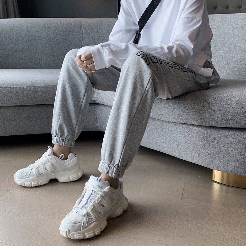 NRVP Quần Thể Thao Ống Rộng Phong Cách Thời Trang Hàn Quốc Dành Cho Nam Và Nữ