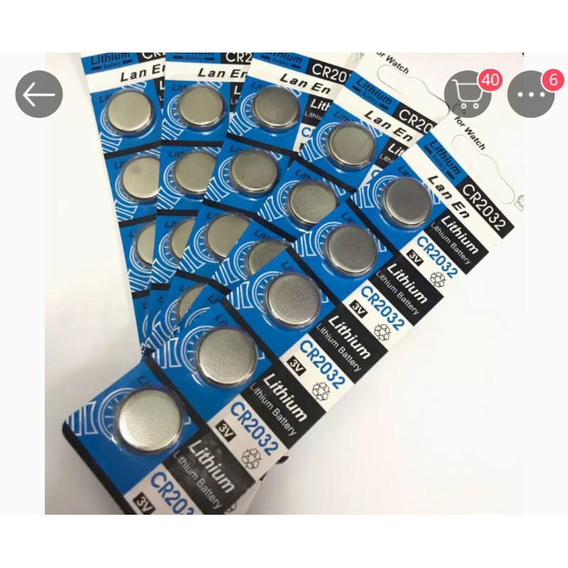 Pin CR2032 Pin lithium 3v.