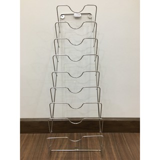 Máng nắp vung nồi inox 6 tầng, 9 tầng