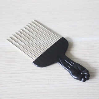 Dụng cụ Uốn Tóc Premlock - Lược Thép Răng Thưa - Lược Afro Chải Tóc Châu Phi