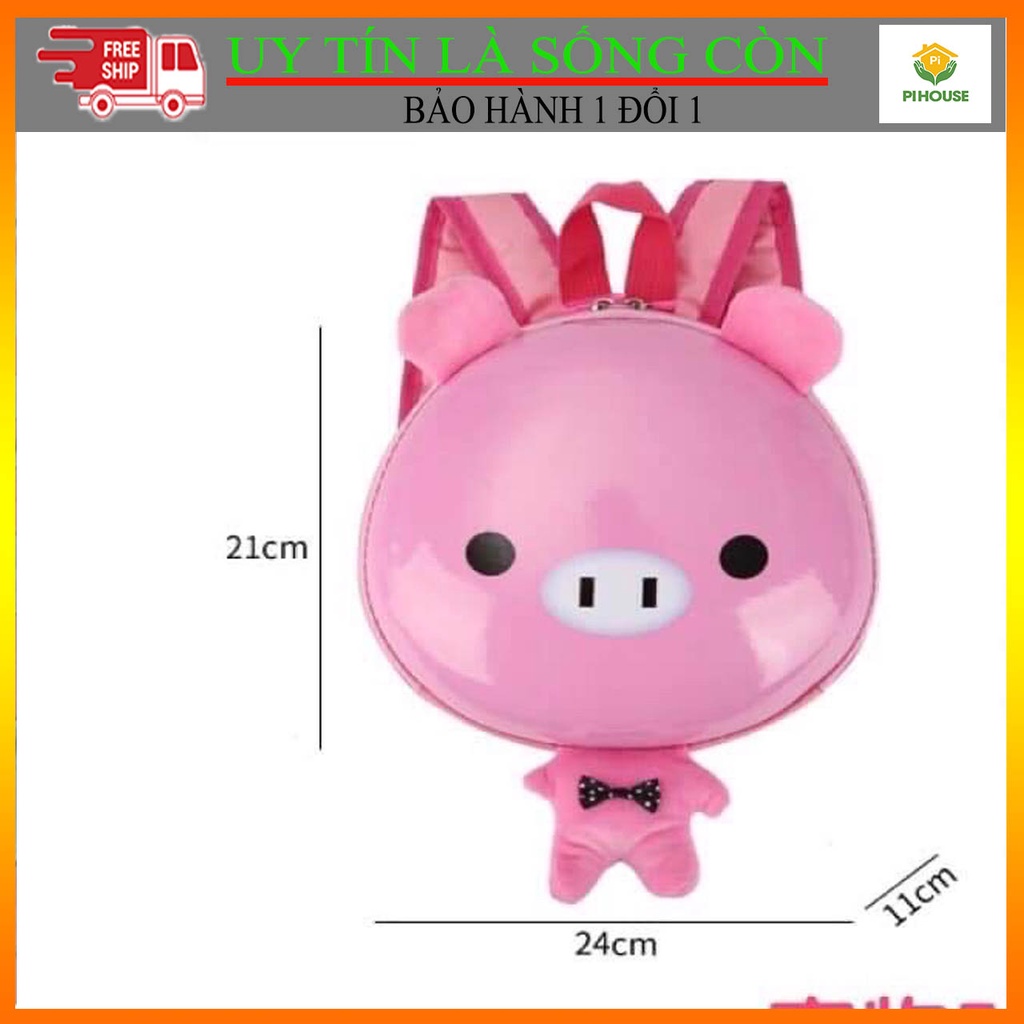 [ĐẸP-CHẤT] Balo cho bé mẫu giáo, cặp trẻ em bé trai bé gái hình động vật dễ thương bền bỉ chống va đập