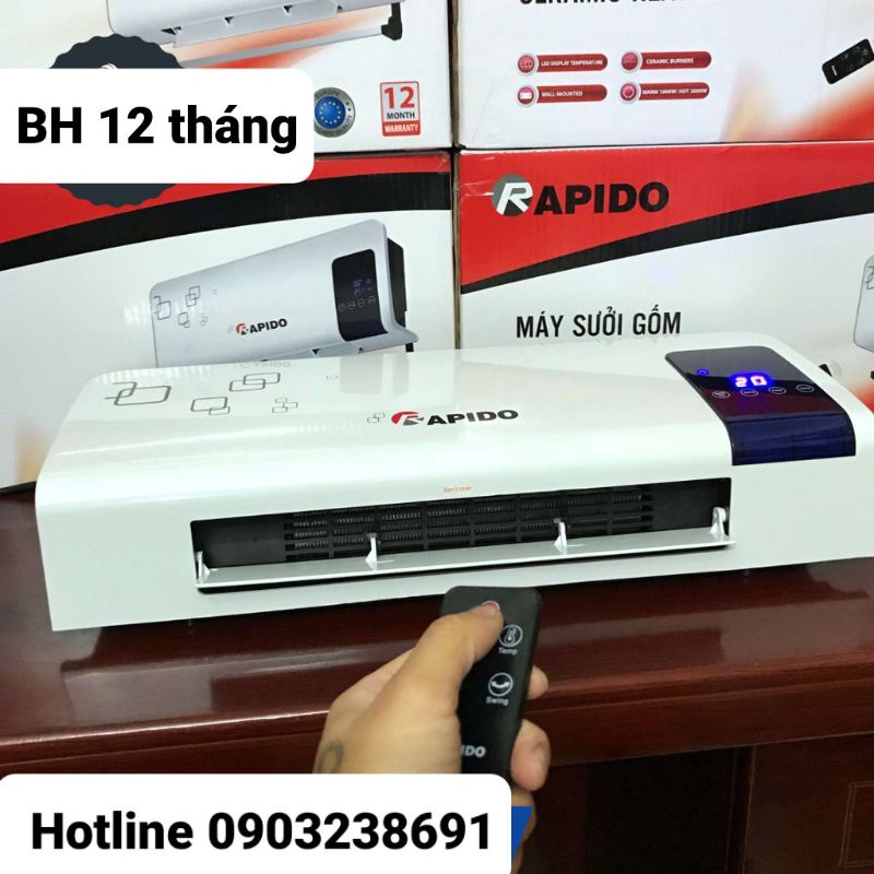 MÁY SƯỞI GỐM RAPIDO INVERTER, mã RHC2000-M/D, KHÔNG ĐỐT OXI