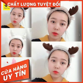 Băng Đô, Turban 🌻GIÁ LẺ _ SỈ 🌻Sừng Tuần Lộc Và Nơ Siêu Hot, Siêu Xinh Xắn Phong Cách Hàn Quốc _ PAPUA SHOP