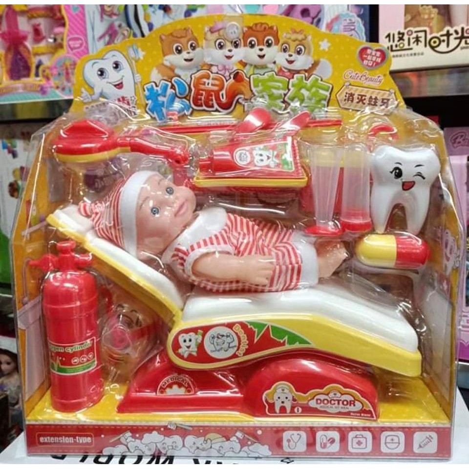 Đồ Chơi Y Tế Bác Sĩ Khám Răng Búp Bê #1368-803