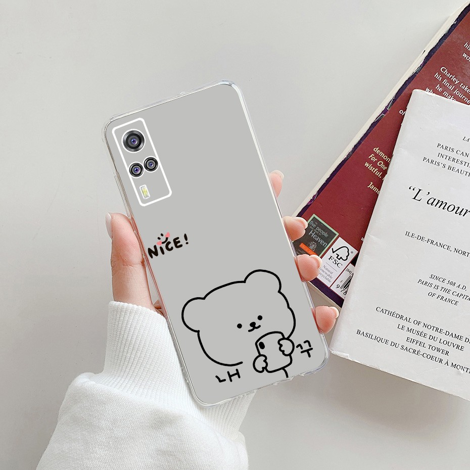 Ốp điện thoại mềm họa tiết nhãn hiệu nghệ thuật dành cho Vivo 31 2021 Y51 Y51 Y51 Vivo y51 Y 51 2020