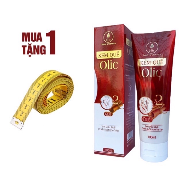 [Free Ship, Chính Hãng] Kem Tan Mỡ Olic - Kem Tan Mỡ Quế - Gel Săn Chắc Quế