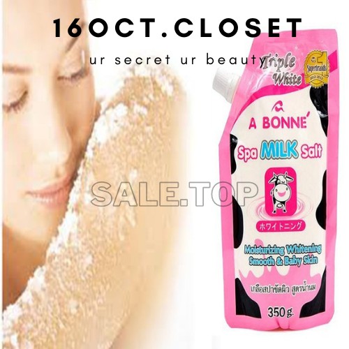 Muối Tắm Tẩy Tế Bào Chết Chiết Xuất Sữa Bò A Bonne Spa Milk Salt Thái Lan - sale.top