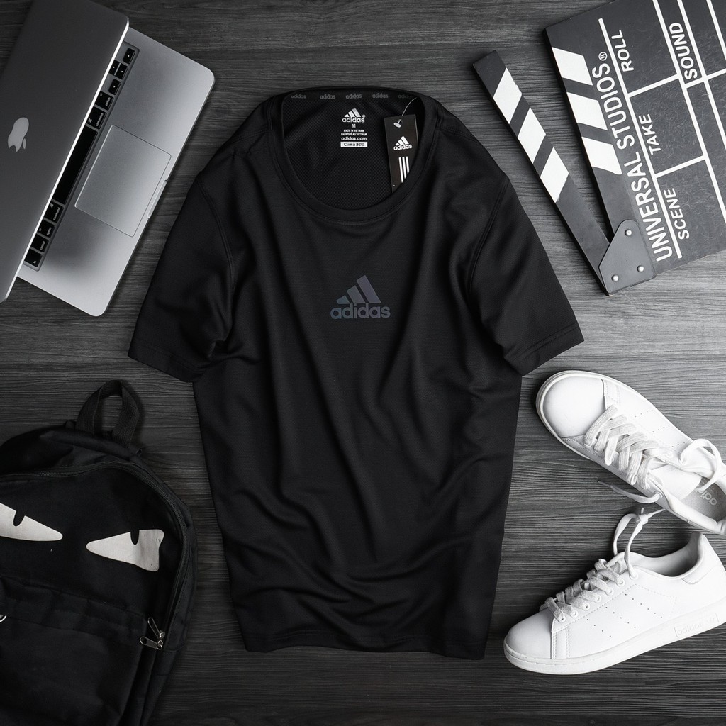 Áo thun thể thao nam chất vải dệt chu kỳ cao cấp siêu mát, siêu thấm hút