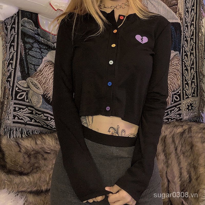 Áo thun ngắn màu trắng đen thời trang mùa hè 2020 phong cách Âu Mỹ cho nữ ImO2
 | BigBuy360 - bigbuy360.vn