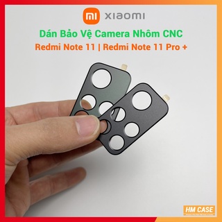 Miếng dán bảo vệ camera xiaomi redmi note 11s / 11 / 11 pro / plus, nhôm cnc
