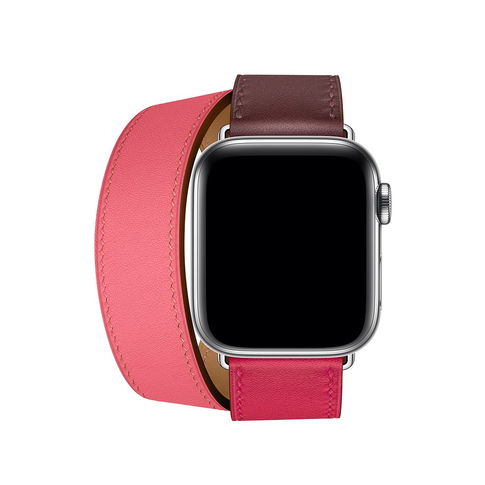 Dây đeo bằng da thời trang cho đồng hồ thông minh Apple Watch 4 / 3 / 2 / 1 / 40mm/44mm