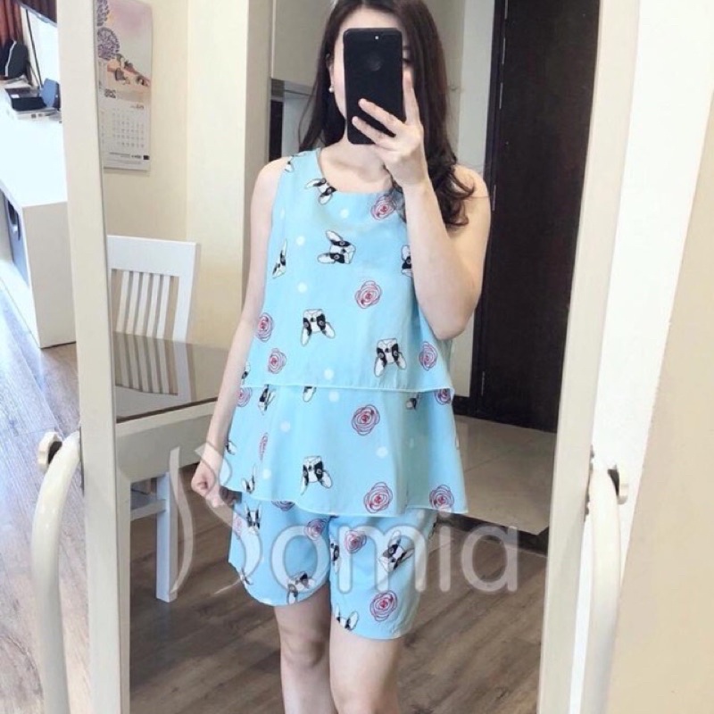 [SIZE 40-75KG] ĐỒ BỘ BẦU ĐÙI TÔN 2 DA CAO CẤP 1 LỚP, MAY ĐẸP,  MÁT MÙA HÈ, MẶC THỎA MÁI, CÓ THUN ĐIỀU CHỈNH Ở BỤNG