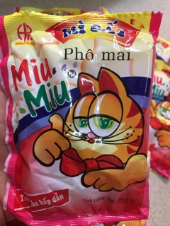 [ Giá Dùng Thử ] Mì trẻ em Miu Miu phô mai