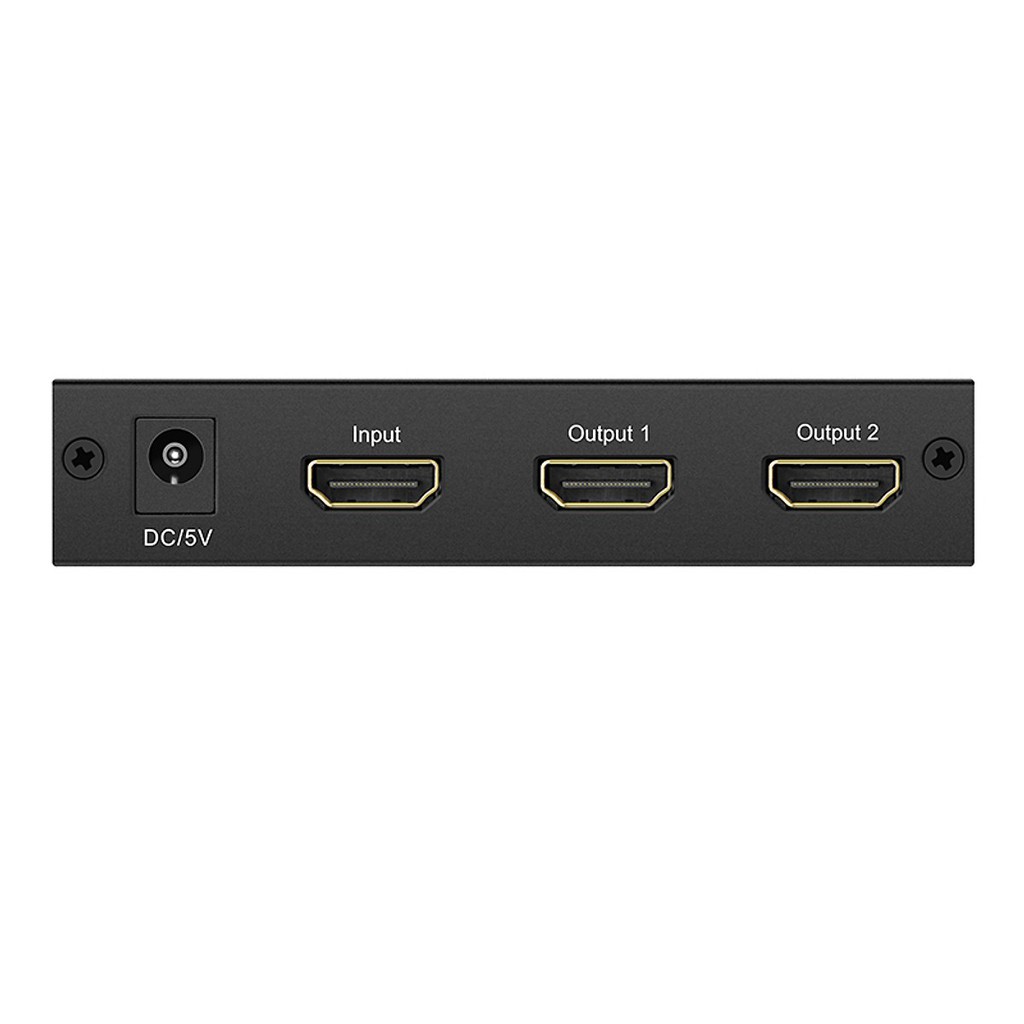 [Mã ELMS5 giảm 7% đơn 300K] Bộ chia HDMI 1 vào 2 ra hỗ trợ 1080P3D12 bit per1920*1200 40201 Ugreen-Hàng Chính Hãng