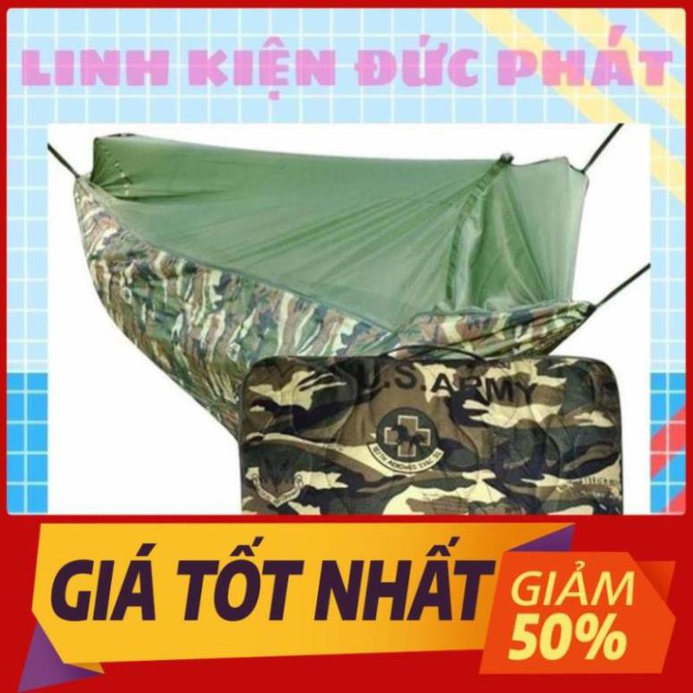 Võng mùng quân đội xếp gọn