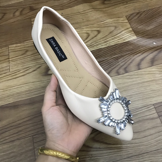 Giày Búp Bê Hoa Đá Mặt Trời Hàng Đẹp - kèm video | BigBuy360 - bigbuy360.vn