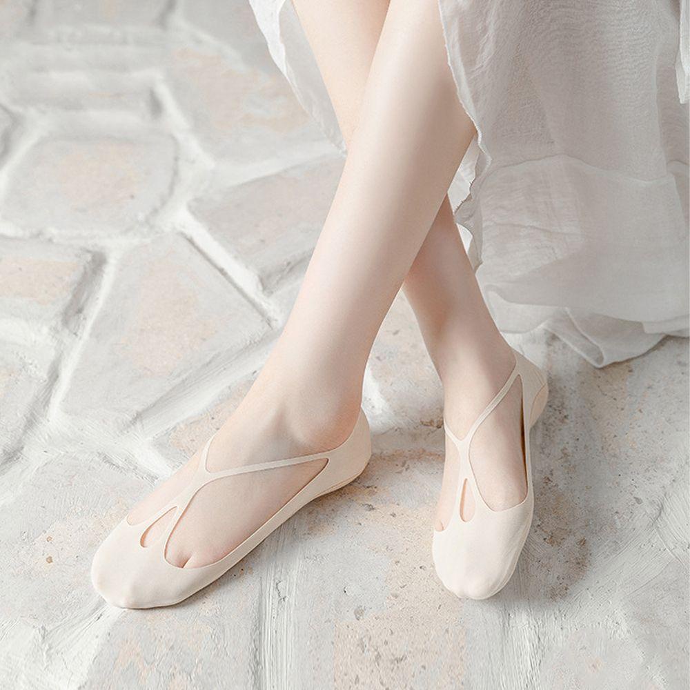 Vớ Silicone Mỏng Tàng Hình Không Trượt Thoải Mái Hợp Thời Trang Cho Nữ