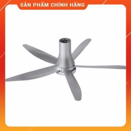 [FreeShip] Quạt trần cao cấp 5 cánh Panasonic có đèn F-60UFN - có điều khiển , Hàng chính hãng - Bảo hành 12 tháng BM