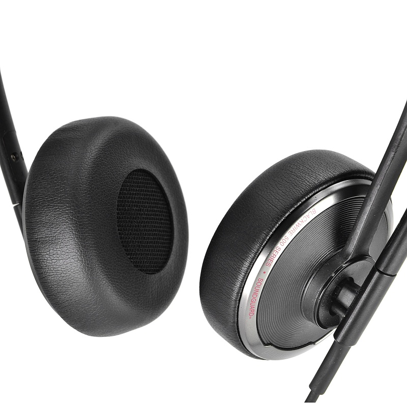 Cặp Mút Đệm Tròn Thay Thế Cho Tai Nghe Chụp Tai Jabra evolve 20 20se 30 30II