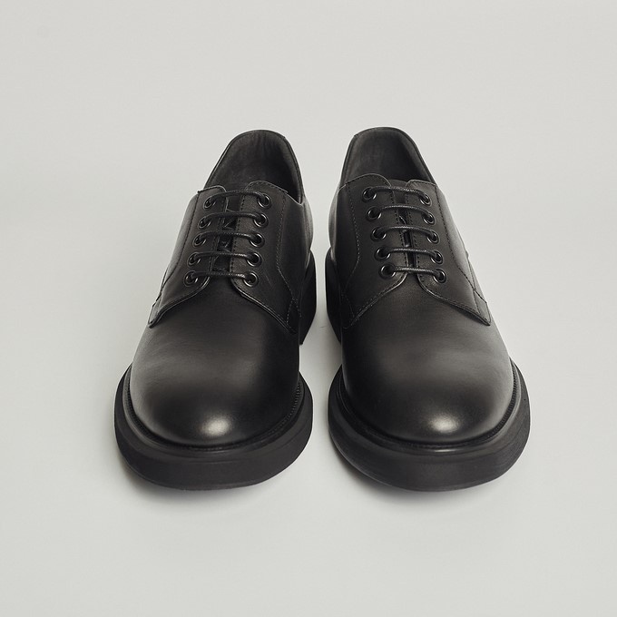 Giày da nam da cao cấp Highway  Tommy Derby - Da trơn