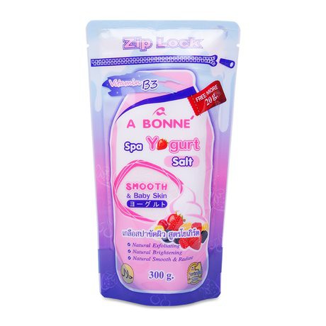 Muối Tắm Sữa Bò Tẩy Tế Bào Chết A Bonne Spa Yogurt Salt Túi 300g