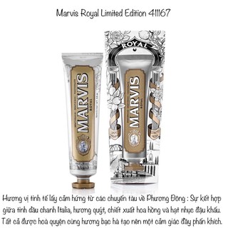 kem đánh răng Marvis Royal limited Edition 75ml