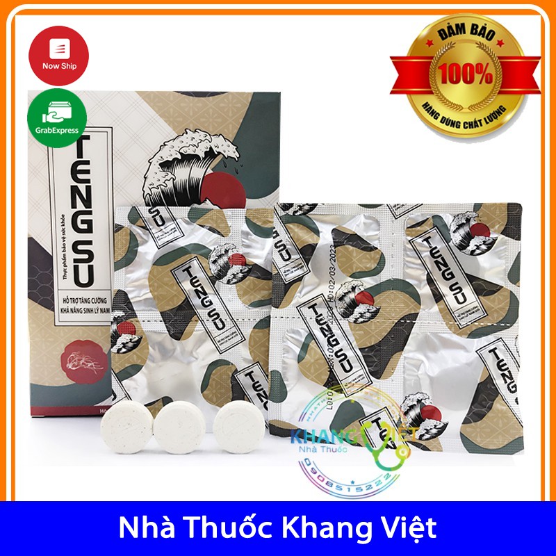 Viên Ngậm Sinh Lý Nhật Bản Teng Su Cho Nam Chính Hãng - Tăng Cường Sinh Lý Nam Giới