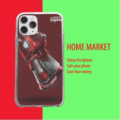 Ốp IP đẹp SUPREME Bàn tay sức mạnh Homemarket chống sốc IPhone 5 6 7 8 Plus X Xmas 11 12 Pro Mini SUPPOD00097