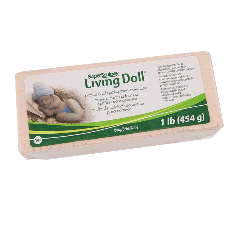 Đất Sét Nung Polymer Clay Super Sculpey Living Doll