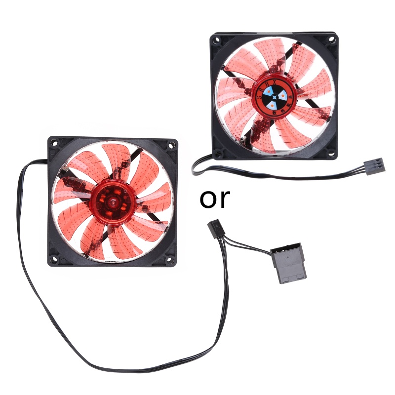 Ốp Quạt Tản Nhiệt LIDU1 90mm 9025 RGB 3 Pin RGB 12 LED Dành Cho Khung Gầm PC