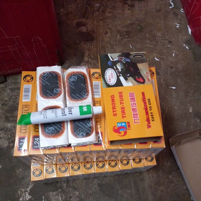 Bộ vá săm SIÊU TIỆN DỤNG cho xe đạp xe máy,bộ vá dự phòng cực CẦN THIẾT cho lái xe. - DCVX