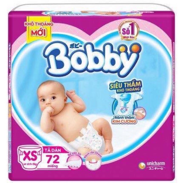 [CHỌN QUÀ]Tả dán Bobby size XS42/XS72/S56