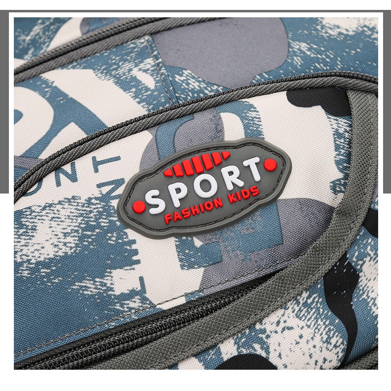 Balo đi học cho bé trai hình Fashion Pugb siêu đẹp, Cặp sách cấp 1, 2, 3 chất đẹp