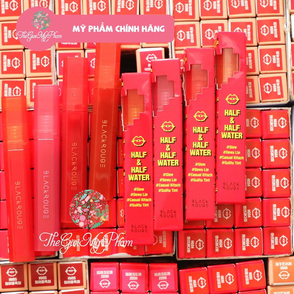 [ NEW 2021 ] Son Tint Bóng Black Rouge Half N Half Water Glow Collection | BigBuy360 - bigbuy360.vn
