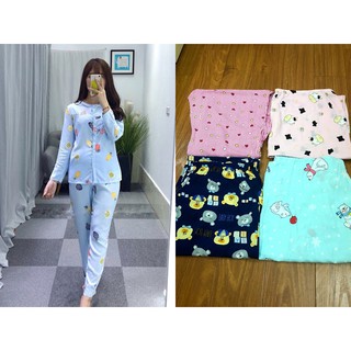 Bộ lanh sau sinh, đồ bộ sau sinh dài tay