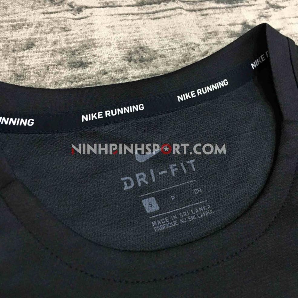 Áo thể thao nam Nike Dri-fit Miler Tech Black CD5731-010 ❕ ˇ