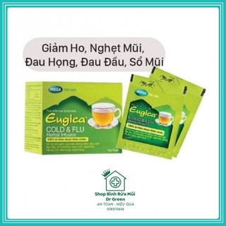 Trà giải cảm Eugica - Giảm ho, nghẹt mũi, đau đầu, sổ mũi Trà Eugica