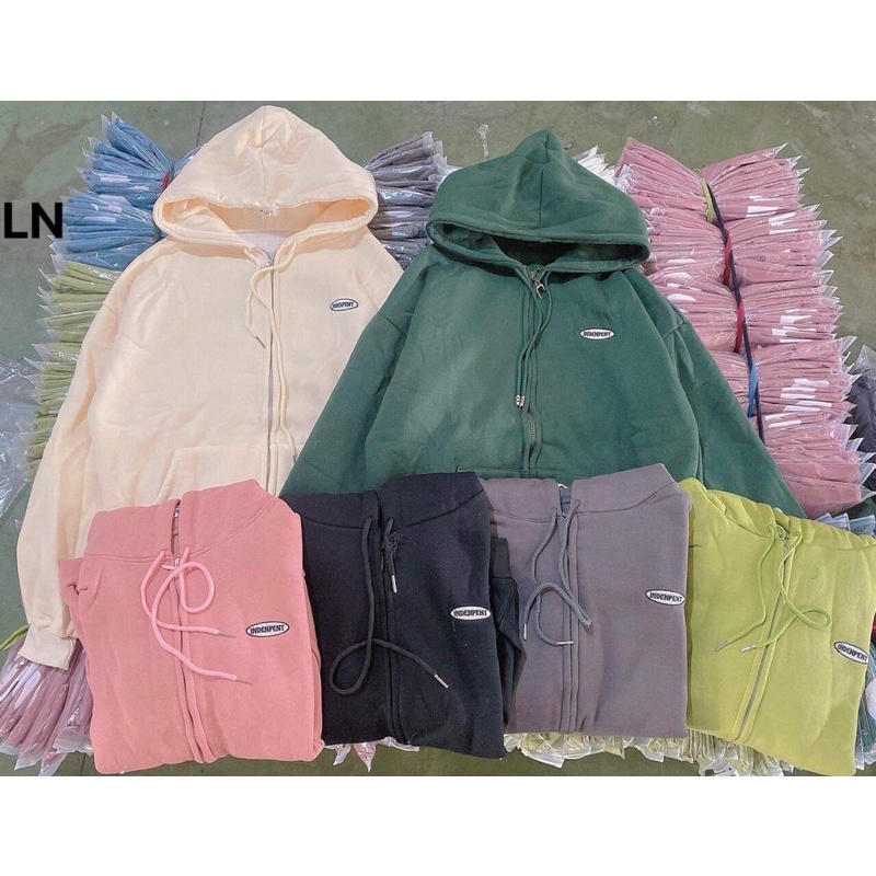 Áo khoác nỉ cotton inde LN12