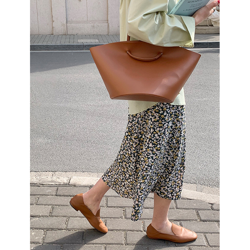 Chân Váy Voan Hoa Dáng Chữ A Lưng Cao Thời Trang Xuân Thu Dành Cho Nữ